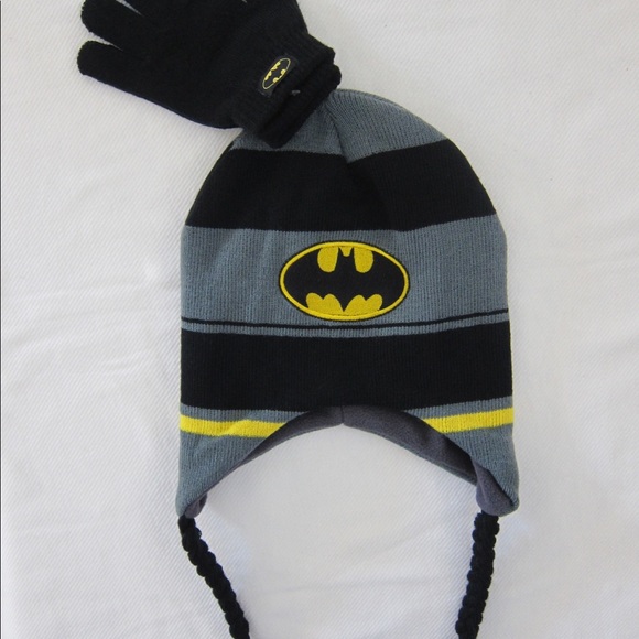 Other - DC Comics- Batman Hat and Glove Set